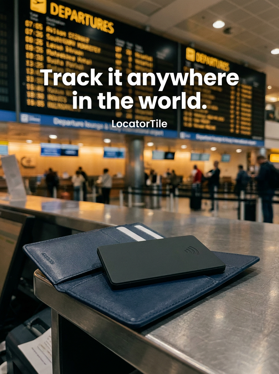 LocatorTile™ – Never Lose Your Wallet Again